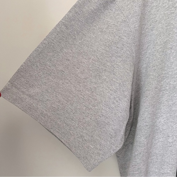 Carhartt Gray Short Sleeve Henley Pocket Heavy Cotton Tee Classic Comfort NEW - Picture 7 of 11